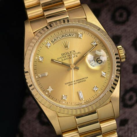 rolex 18238 diamond dial|rolex 18238 production years.